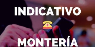 Indicativo Montería