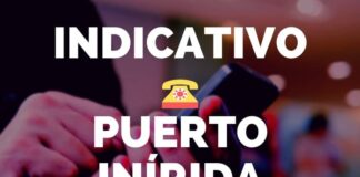 Indicativo Puerto Inírida