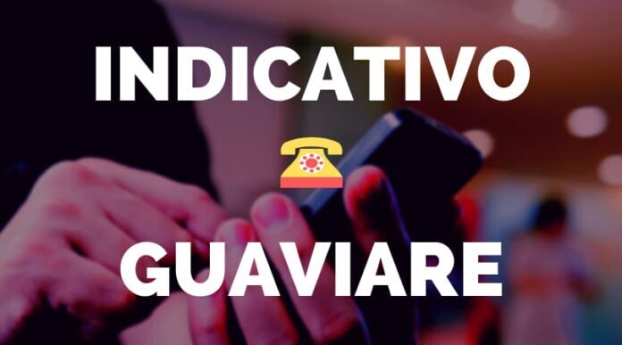 Indicativo San José del Guaviare Indicativo San José del Guaviare