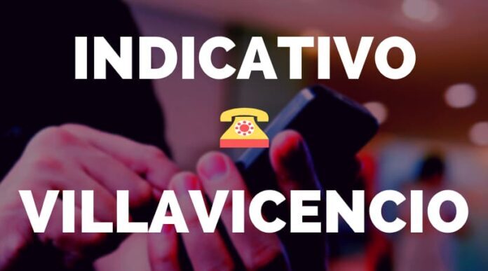 Indicativo Villavicencio Indicativo Villavicencio