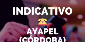 indicativo ayapel cordoba