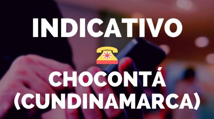 indicativo choconta cundinamarca