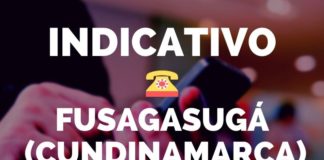 indicativo fusagasuga cundinamarca