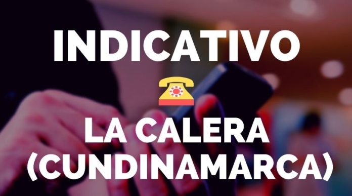 indicativo la calera cundinamarca