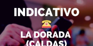 indicativo la dorada caldas