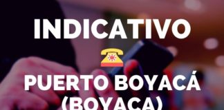 indicativo puerto boyaca boyaca