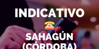indicativo sahagun cordoba