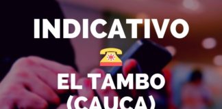 indicativo telefonico el tambo cauca