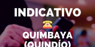 indicativo telefonico quimbaya quindio