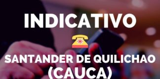 indicativo telefonico santander de quilichao cauca