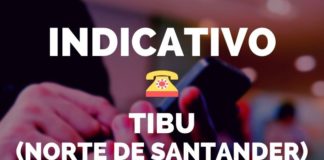 indicativo telefonico tibu norte de santander