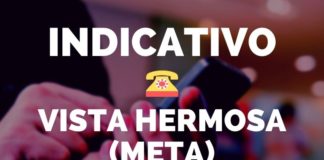 indicativo telefonico vista hermosa meta