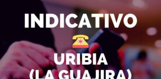 indicativo urubia la guajira
